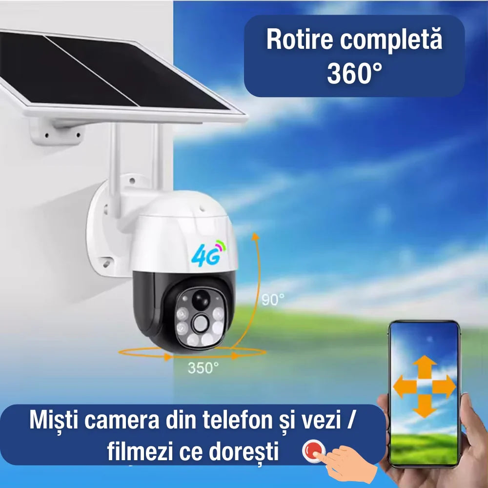 PACHET 4 Camere Lenso + 4 camere Jortan + 8 carduri 32GB + 4 cartele de internet