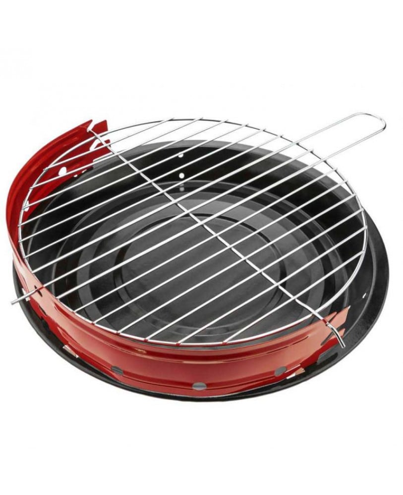 Gratar 36cm + pachet 10 lampi solare pentru gradina + hamac