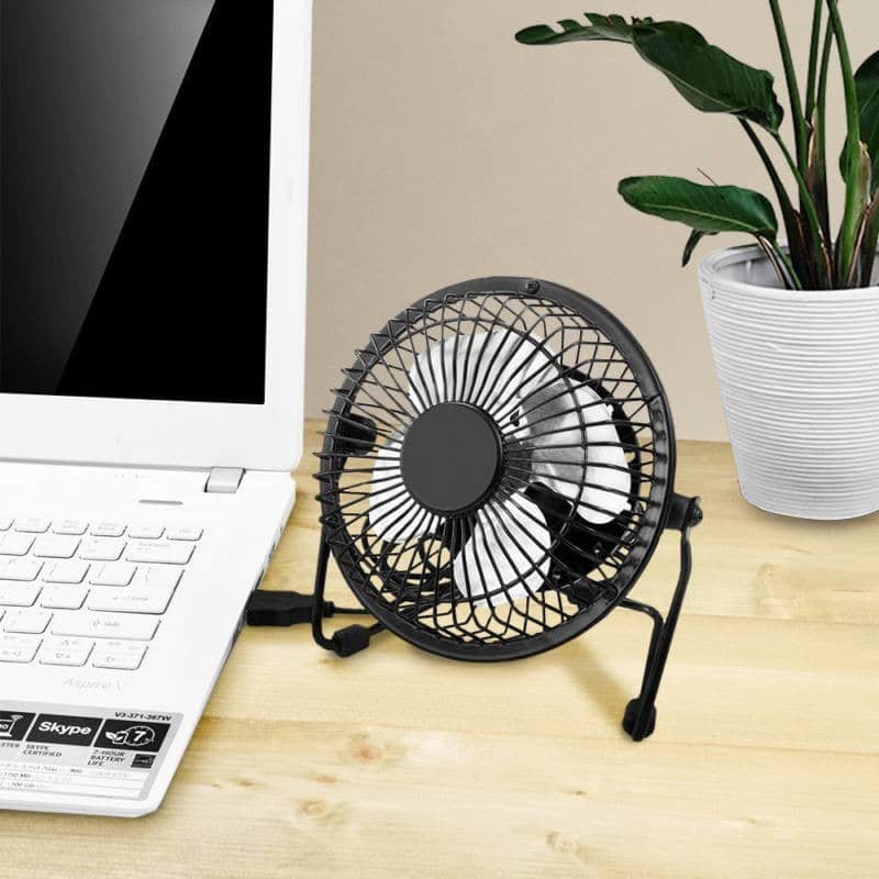 ventilator de birou cu alimentare prin cablu usb