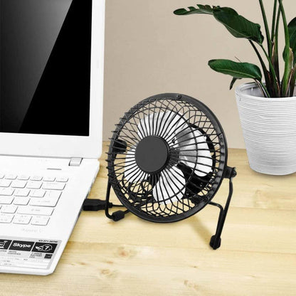 ventilator de birou cu alimentare prin cablu usb
