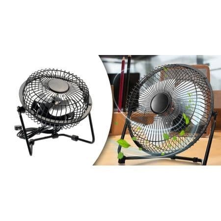 ventilator de birou cu alimentare prin cablu usb