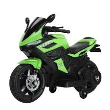 MOTOCICLETA VERDE