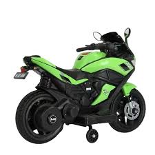 MOTOCICLETA VERDE