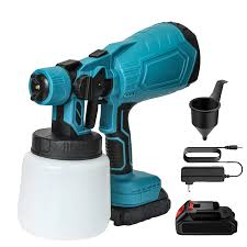 Pistol de Vopsit cu 2 Acumulatori de 48