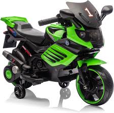 MOTOCICLETA VERDE