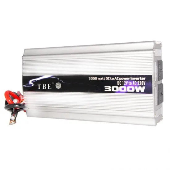 Invertor auto, 3000 W, 12 V, tensiune iesire 220 V, unda sinusoidala modificata