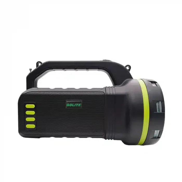 Lampa Solara Kit Solar Portabil GDLite GD-2000A, 3 Becuri Incluse, USB, Bluetooth, Radio FM, MP3