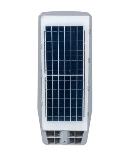 1 + 1 GRATIS  Lampa Solară Gri 800W Stradala  cu Telecomandă