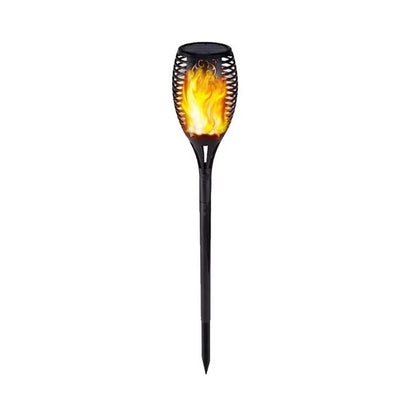 lampa  solara tip torta cu effect  flacara 51 cm
