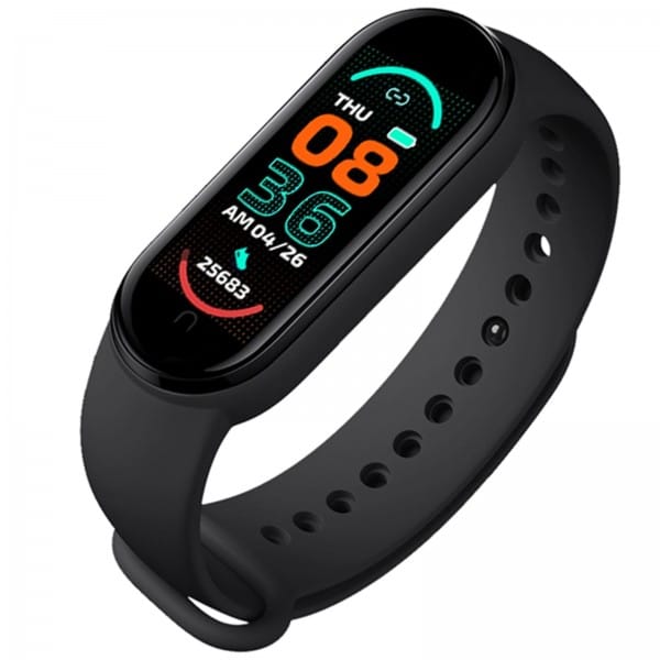 Bratara Fitness M5, Ecran 1.14″ Inch TFT, Bluetooth 4.0, IP66, Tensiune, Puls, Oximetru, Alerta Sedentarism, Negru