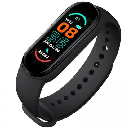 Bratara Fitness M5, Ecran 1.14″ Inch TFT, Bluetooth 4.0, IP66, Tensiune, Puls, Oximetru, Alerta Sedentarism, Negru