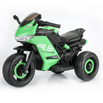 MOTOCICLETA VERDE