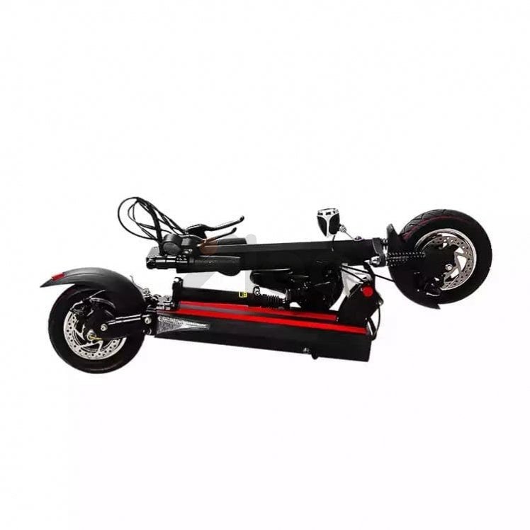 Trotineta electrica T13, viteza 50km/h autonomie 30-40 km , leduri RGB, Negru