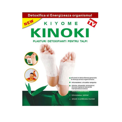 Plasturi Detoxifianti Kinoki, Set 10 Bucati