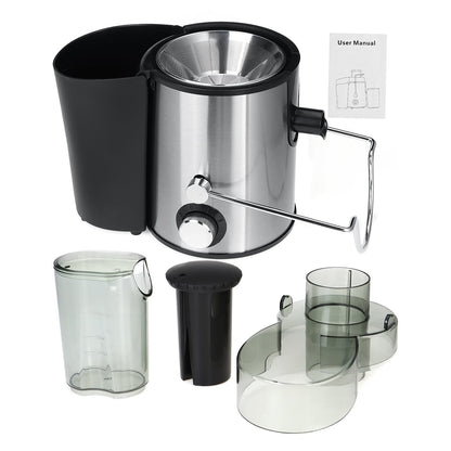 Storcător Electric Fructe și Legume JRH, 800W, Recipient 500ml, Negru-Gri.