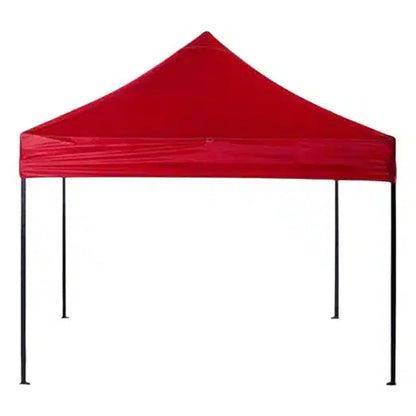 Cort Pavilion 3x4m Rosu Pliabil Cadru Metal pentru Curte, Gradina, Evenimente