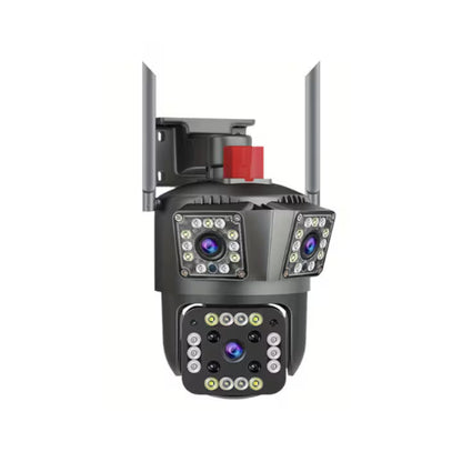 Camera Tripla cu 2 Alarme, WIFI