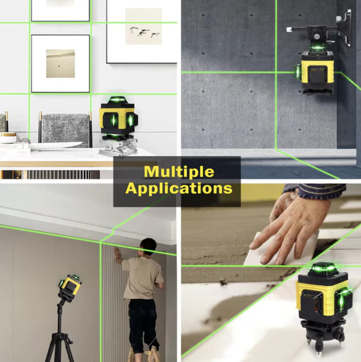 Nivela Laser 3D JRH 16 Linii Verzi Ultra-Precise pentru Profesioniști
