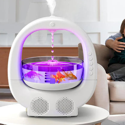 Boxa cu Umidificator Multifunctional, 700 Ml, 23 X 25.6 X 16.2 cm