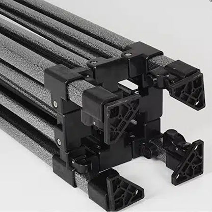 Cort Pavilion 3x4m Albastru Pliabil Cadru Metal pentru Curte, Gradina, Evenimente