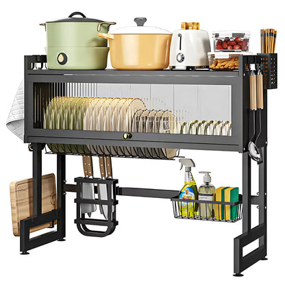 Scurgator Vase 85 Cm, Capac Transparent