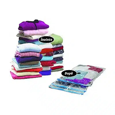 Set 10 Saci de Vidat pentru haine 70X110 cm