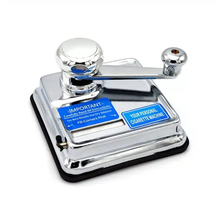 Aparat pentru injectat tutun cu manivela, inox