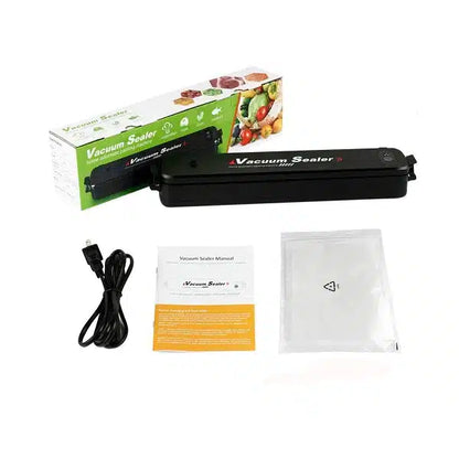 aparat de sigilat si vidat vacuum sealer, 220v, 90w, negru , jrh