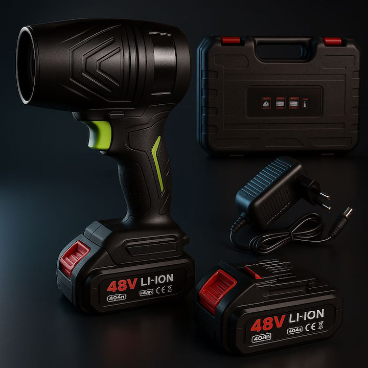 Suflanta CAR DRY Multifunctionala Portabila 48v, 2 acumulatori inclusi!!!