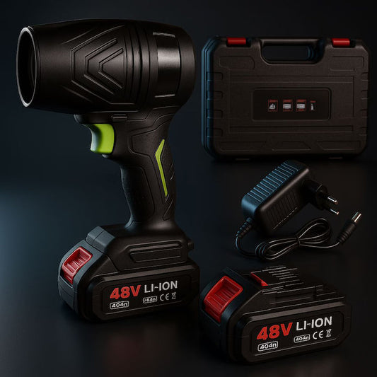 Suflanta CAR DRY Multifunctionala Portabila 48v, 2 acumulatori inclusi!!!