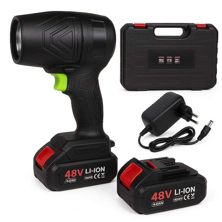 Suflanta CAR DRY Multifunctionala Portabila 48v, 2 acumulatori inclusi!!!