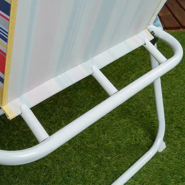 Scaun Pliant De Plaja, Vilde, 53×46.5×74 cm, Metal, Multicolor