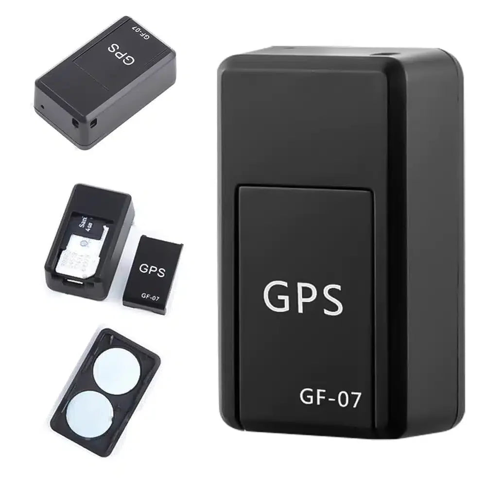 Mini Localizator GPS cu Magnet, Compatibil Smartphone, Negru