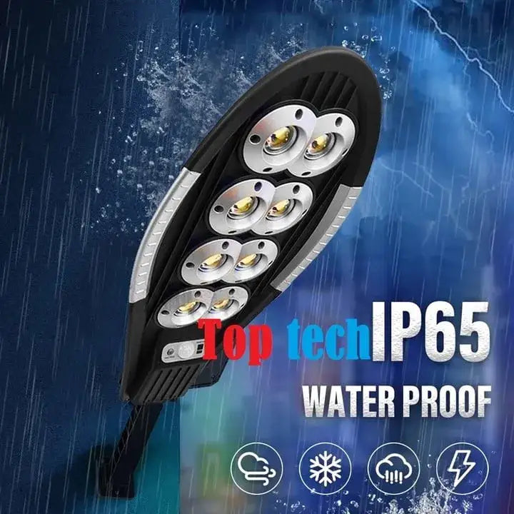 Set 2 x Lampa Solara stradala 90 LED-uri, 3 moduri de functionare, cu telecomanda.