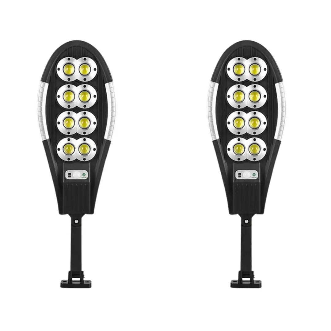 Set 2 x Lampa Solara stradala 90 LED-uri, 3 moduri de functionare, cu telecomanda.