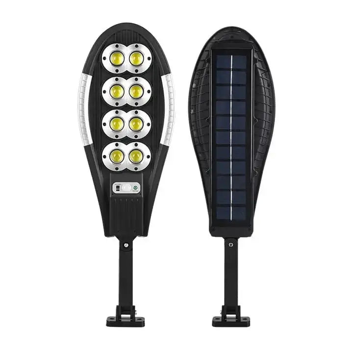 Set 2 x Lampa Solara stradala 90 LED-uri, 3 moduri de functionare, cu telecomanda.