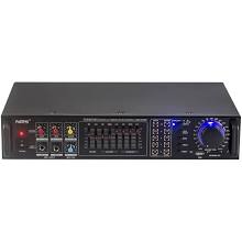Amplificator audio profesional NRS-jrh ,BHT , conectare USB , SD card , 8 benzi grafice egalizator , putere 2 x 100 W