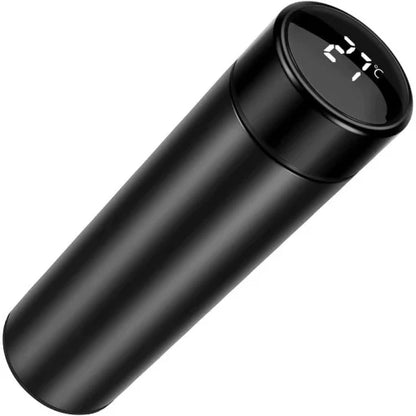 Termos smart cu afisaj LED de temperatura, 500 ml, din Otel Inoxidabil