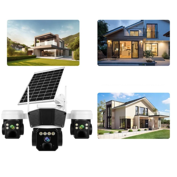 Camera de supraveghere EXTRATERESTRU 3 in 1 cu panou solar + CARD 128GB + CARTELA YOXO - 1 LUNA GRATUITA!