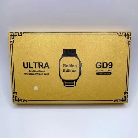 Ultra Smartwatch GD9, Auriu bluetooth