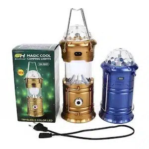 Felinar Led si RGB Disco cu USB, incarcare 220V Magic Cool
