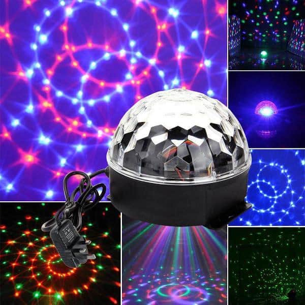 Glob Disco Led Bluetooth cu telecomanda si Redare Audio MP3