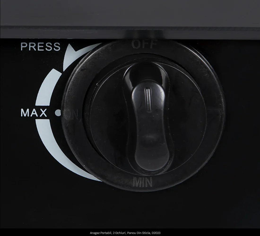 Aragaz pe Gaz, 1 Ochi, 21x21x9 cm