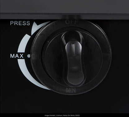 Aragaz pe Gaz, 1 Ochi, 21x21x9 cm